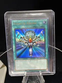Yu-gi-oh! Monster Reborn LOB-EN118 25th Anniversary Unlimited - Image 1