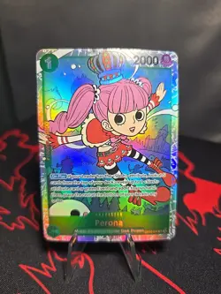 One Piece CCG Legend Of The Master OP12-034 Perona Super Rare English - Image 1