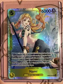 Nami EBO3-053 Super Rare One Piece Heroines Edition Mint Pack Fresh - Image 1