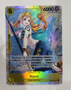 Nami EB03-053 Extra Booster: One Piece Heroines Edition SR Foil Super Rare - Image 1
