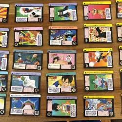 Dragon Ball Carddass Vintage Japanese Card Set Bulk Lot 55pcs - Image 2