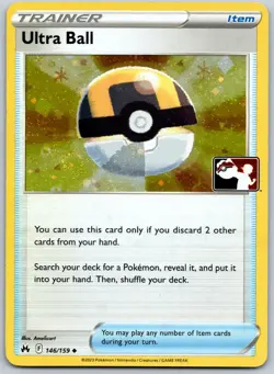 Ultra Ball Holo Uncommon Prize Pack Series Cards 146/159 NM - Image 1