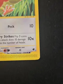 Pidgey 123/165 Non-Holo Expedition E-Reader WOTC Pokemon TCG Card LP - Image 4