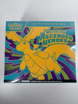 Pokemon TCG Mega Evolution Ascended Heroes ETB Sealed Pikachu Museum Promo Card - Image 2