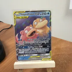 Pokemon TCG Slowpoke and Psyduck GX Tag Team Card 35/236 - Image 1