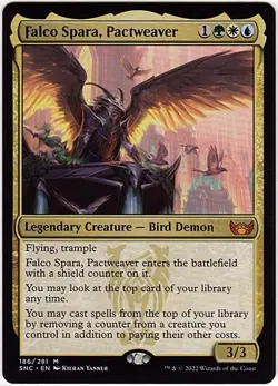 MTG Streets of New Capenna Falco Spara, Pactweaver (Mythic) - Image 1