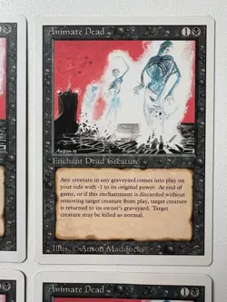 MTG | 4x Animate Dead | Revised Edition | Magic The Gathering | *Kult - Image 3
