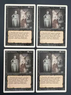 MTG | 4x Royal Assassin | Revised Edition | Magic The Gathering | *Kult - Image 1