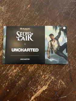 Magic The Gathering Secret Lair Playstation Uncharted Non-Foil - Image 1