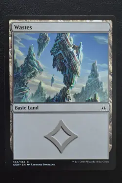 Magic The Gathering MTG WASTES Oath of the Gatewatch LP Lightly Played - Image 1