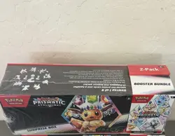 Sam's Club Pokemon Prismatic Evolutions Surprise Box & Booster Bundle SEALED - Image 1