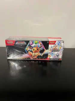 Pokemon Prismatic Evolutions Surprise Box And Booster Bundle Sealed - Image 1
