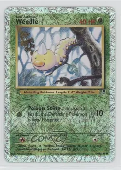 Weedle Reverse Foil Pokemon Legendary Collection #99 2002 - Image 1