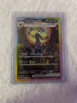 Pokemon Umbreon ex 161/131 Special Illustration Rare Full Art Holo 280 HP Moon … - Image 2