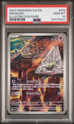 PSA 10 Pokemon Komiya Set: Drowzee, Frigibax, Arctibax, Baxcalibur, Brute Bonnet - Image 2