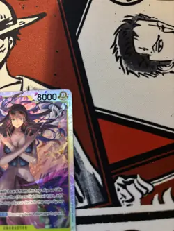 Nico Robin EB03-055 SR Foil English One Piece TCG Card Near Mint - Image 5