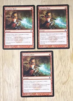 Magic: The Gathering Instant Card Lot - Galvanic Blast x3 - Image 1