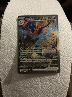 Greninja ex 132 SV Black Star Promo Holo Pokemon Card - Image 1