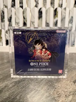 SEALED! One Piece Card Game Romance Dawn Booster Box OP-01 Blue Bottom English! - Image 1