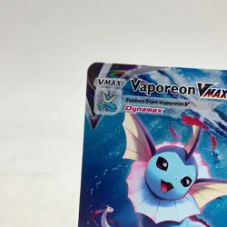 Vaporeon VMAX SWSH182 Holo SWSH Sword & Shield Promo Pokemon Card LP - Image 2