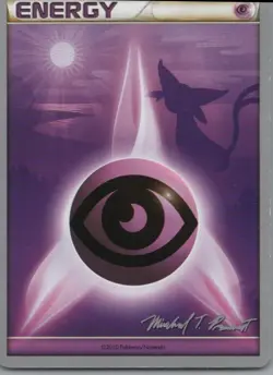 League & Championship Cards Psychic Energy (2010 Unnumbered HGSS Style Non-Holo) - Image 1