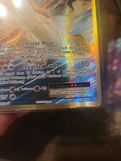 Pokemon TCG Pidgeot EX Full Art Ultra Rare Card XY Evolutions 104/108 - Image 3