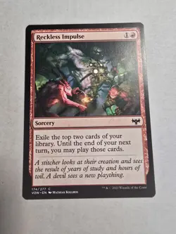 Reckless Impulse Innistrad: Crimson Vow Regular - Image 1