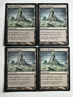 Magic The Gathering Vault of Whispers Mirrodin Regular X4 Playset MTG NM English - Image 1