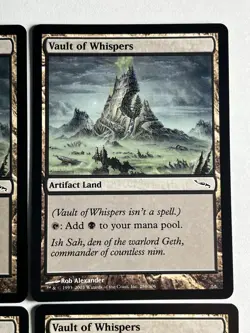 Magic The Gathering Vault of Whispers Mirrodin Regular X4 Playset MTG NM English - Image 4