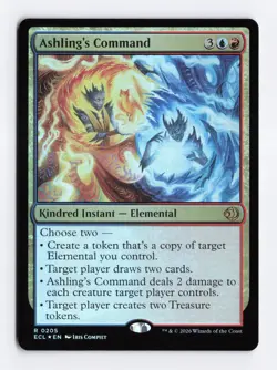 Ashling's Command foil #0205 rare - Magic: The Gathering ECL near mint - Image 1