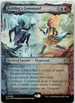 Ashling's Command (Showcase) R Lorwyn Eclipsed 330 NMFoil - Image 1