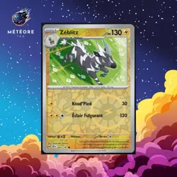 Carte Pokemon Zeblitz 063/191 Reverse Etincelles Deferlantes Francais - Image 1