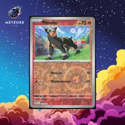 Carte Pokemon Malosse 033/198 Reverse Ecarlate et Violet Francais - Image 1