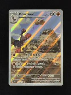 Carte Pokemon Bourrinos 175/162 Ev05 Forces Temporelles Ecarlate Et Violet FR - Image 2