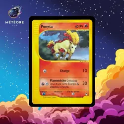 Carte Pokemon Ponyta 102/147 Aquapolis Wizard Francais - Image 1