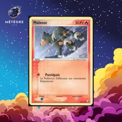 Carte Pokemon Malosse 60/115 Forces Cachees Francais - Image 1