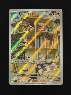 Carte Pokemon Flamiaou 167/162 Forces Temporelles Francaise Neuve - Image 2