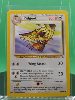 Pidgeot 33/110 Legendary Collection Set Non Holo Rare 2002 English Pokemon WoTC - Image 1