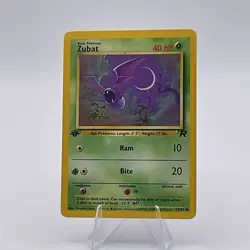 Pokemon TCG Team Rocket 1st Edition Lot Oddish #63 & Zubat #70 See Photos - Image 1