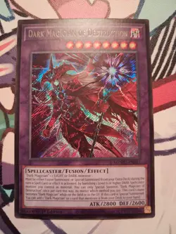 Yugioh Dark Magician Of Destruction Secret Rare MZMU-EN011 1st Edition Near Mint - Image 1