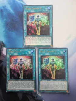 YuGiOh! Mask Change II GFTP-EN113 Ultra Rare x3 PLAYSET 1st Ed - Image 1