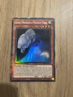 YUGIOH GHOST MOURNER & MOONLIT CHILL RA02-EN015 COLLECTORS RARE NM - Image 1