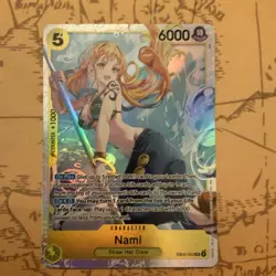 Nami EB03-053 Super Rare Extra Booster Heroines Edition One Piece Card English - Image 2
