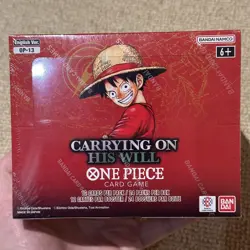 One Piece OP-13 Carrying On His Will Booster Box 24 Packs English Sealed - Image 1