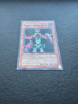 YuGiOh Card - Machine King - DL4-001 - (Super Rare) - Unlimited - Mint/NM - Image 2