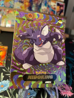Shadow Nidoking Gold Holo #0031 - Crystal Collection 2024 - Pokemon Card - Image 3