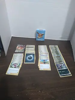 POKEMON TCG! Battle Academy Eevee V 60 Card Deck with Box - Image 1