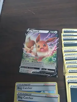 POKEMON TCG! Battle Academy Eevee V 60 Card Deck with Box - Image 2