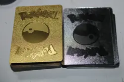 Gold/Silver Foil Pokemon Fan Art Cards (All Cards Pictured) + BONUS + 3 Blisters - Image 1
