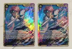 2x One Piece TCG Koby SEC English Card OP11-119 A Fist of Divine Speed - Image 1